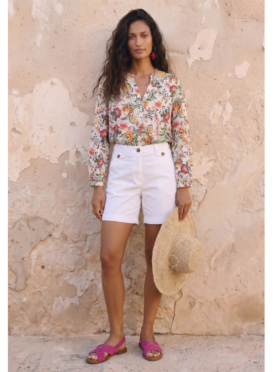 SHORT - LUBIN - BLANC